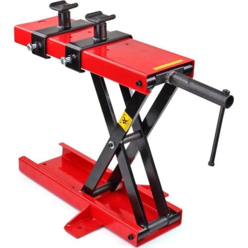 Loading 500Kg Multifunction Stand Scissor Lift Hoist Motorcycle Center Scissor Lift Hoist Workshop Tool Set
