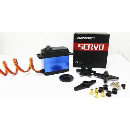 1/2/5Set 20kg 180 Degree Digital Servo Motor TD8320MG Servo Steering Gear Metal Gear Large Torque Robot for Car Boat Waterproof