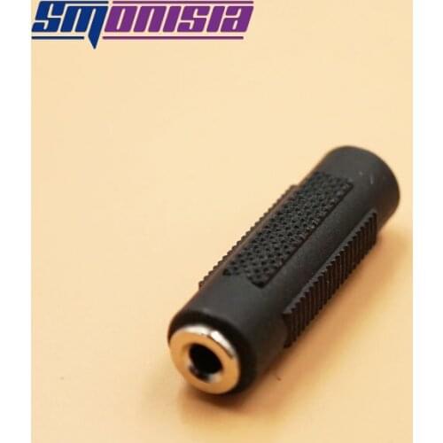 Smonisia 100pcs Stereo 3.5mm 1/8" Aux Female to Female Jack Audio Coupler Adapter F/F