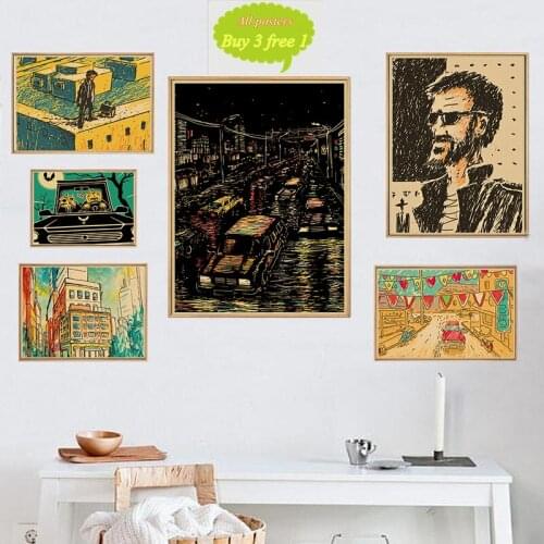 Abstract Line Art Kiss Wall Art Canvas Painting Nordic Kraft Posters And Prints Wall Pictures For Living Room Deco