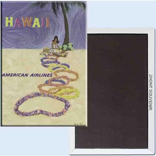 American Airlines Hawaii advertising posters 24063 Retro nostalgia fridge magnets