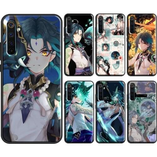 Xiao Genshin Impact For OnePlus 9 Pro 8 7T 8T Nord Case For OPPO Realme 8 Pro X2 6 7 Pro GT Neo C3 C21 Cover