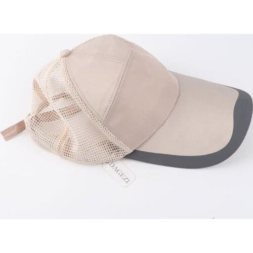 DAGEZI Mesh Fishing Cap Adjustable Sports Sun Visor Hat Unisex fishing Sport Baseball Multifunction Caps