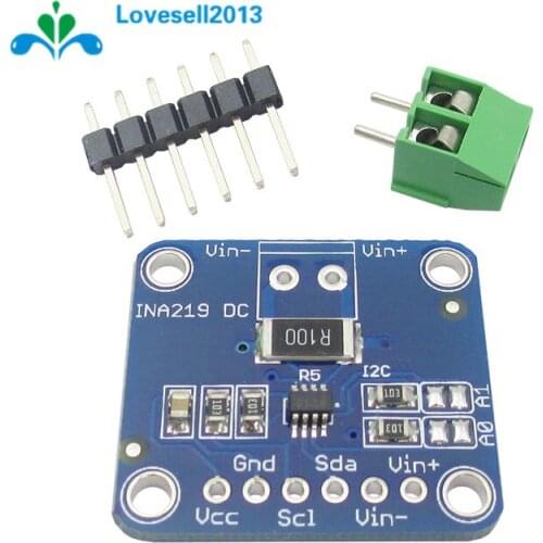 INA219 I2C Zero Drift Bi-directional Current Power Supply Sensor Breakout Monitoring Module