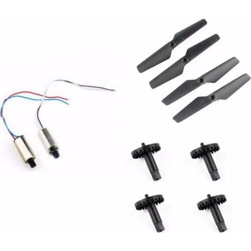 JJR/C JJRC H47 H47WH ELFIE Plus RC Quadcopter spare parts CW CCW motor blades set and big gear