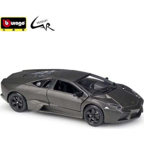 Bburago 1:24 Model Car Simulation Alloy Racing Metal Toy Car Children Toy Gift Collection Lamborghini Reventon Assembled Version