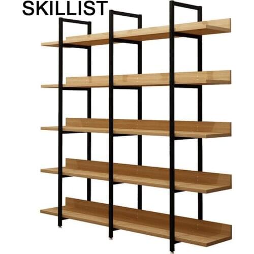 Mueble Libreria Wall Shelf Mobili Per La Casa Bois Meuble Rangement Madera Furniture Retro Decoration Bookcase Book Case Rack