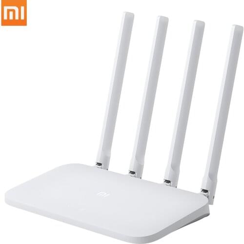 Original Xiaomi Mi WIFI Router 4C 64 RAM 802.11 b/g/n 2.4GHz 300Mbps 4 Antennas Smart Wireless Routers Repeater for Home Office