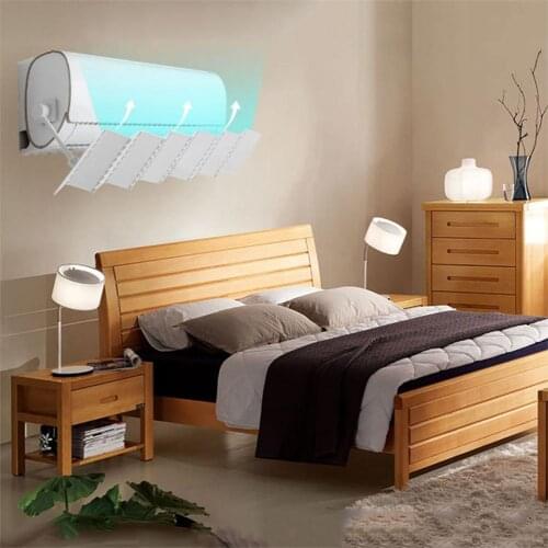 Air Conditioner Deflector Retractable Windshield Air Conditioning Vent Cover for Home Bedroom Office 2021 New