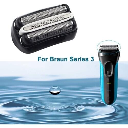Stainless Steel Replacement Heads Razor Blades 2.24x1.34x0.75in Razor Heads Shaver Heads for Braun series 3