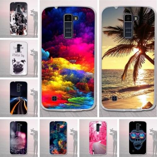 TPU Soft Cover For LG K10 2016 Case For LG K10 K420N K430DS K430DSF K430DSY Silicone Back Cover Case For LG k10 5.3'' phone Case