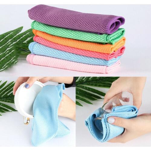 Kitchen wiping rags efficient Super Absorbent Microfiber Cleaning Cloth home washing dish kitchen household car Cleaning towel