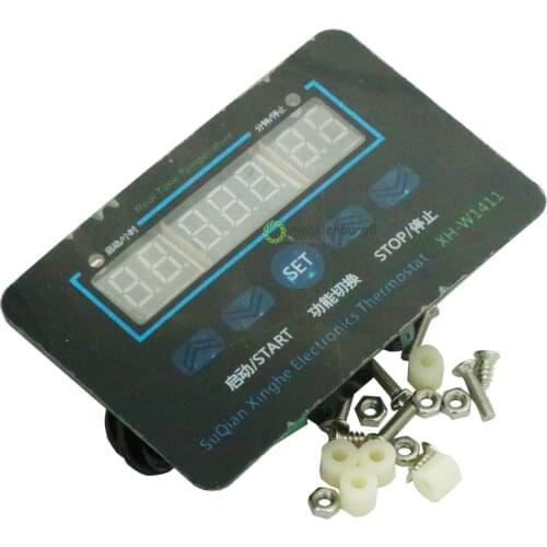 XH-W1411 AC 220V Digital LCD Temperatureurregler Thermostat Kontrol Schalter Control Switch Sensor -55 ~ 120