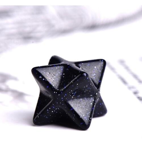 1PC Natural Crystal Merkaba Raw Crystals Magic Restoration Wicca Healing Stone Quartz Home Decor Crafts Men Women Jewelry Gifts