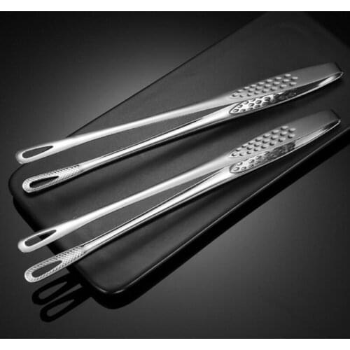 1pc Food Tongs Stainless Steel Japanese Style Barbecue Clamp Kitchen Tong For Fried Fish Steak Kitchen Accessories