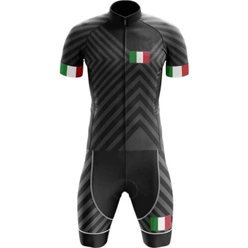 2020 laser cut ITALY skinsuit cycling bicycle jumpsuit men maglia ciclismo uomo breathable Triathlon suit men bike clothes