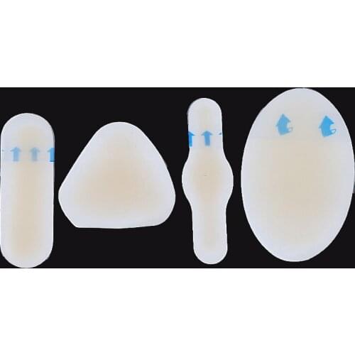 4Pcs/Set New Foot Care Manicure Adhesive Hydrocolloid Gel Blister Plaster Anti-wearing Heel Sticker Pedicure Patch Clavus Pad