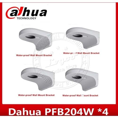 4PCS/Lot Dahua PFB204W Water-proof Wall Mount Bracket Aluminum For IPC-HDW4631C-A IPC-HDW4831EM-ASE IPC-HDW4431EM-ASE Express
