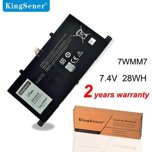 KingSener 7WMM7 Laptop battery For DELL Venue 11 Pro Keyboard Dock D1R74 CFC6C CP305193L1 DL011301-PLP22G01 7.4V 28WH