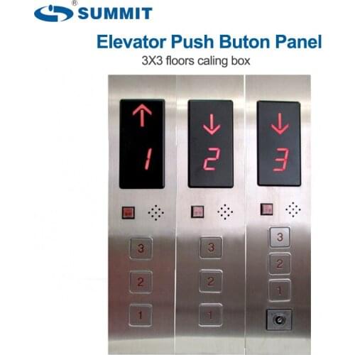 DC24V ANT 3 Floors Stories Dumbwaiter COP Car Operation Panel Calling box