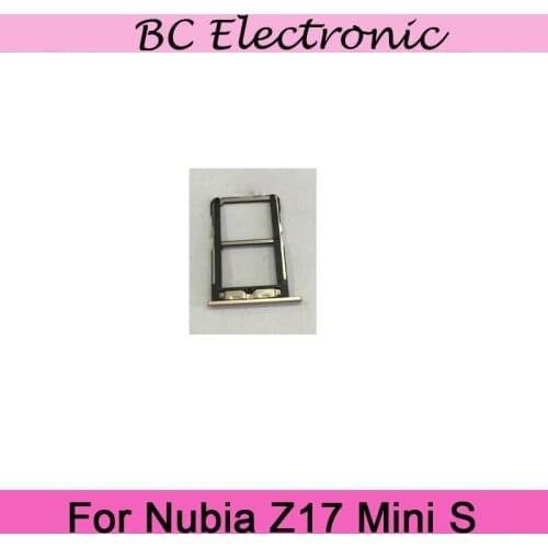 For ZTE Nubia Z17 Mini S New Original Sim Card Holder Tray Card Slot For Nubia Z17 MiniS NX589J Sim Card Holder