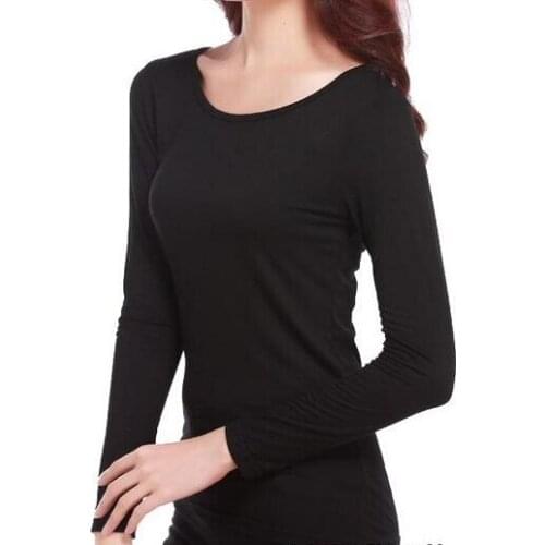 H1007 plain cotton jersey full length body shirt, fast delivery,can choose colors