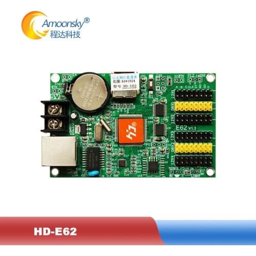 HUIDU led display control card HD-E62 control for p20 led display led signs