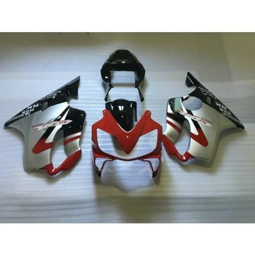 Hot road fairings kit for hd 2001 2002 2003 red silver black CBR 600 F4i 01 02 03 cbr 600 f4i body fairing set