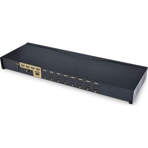 Hdmi kvm switch 8 in 1 out HDMI switch Auto Scan 1080P PC Monitor Keyboard Mouse Switcher for Computer Laptop DVR NVR Xbox