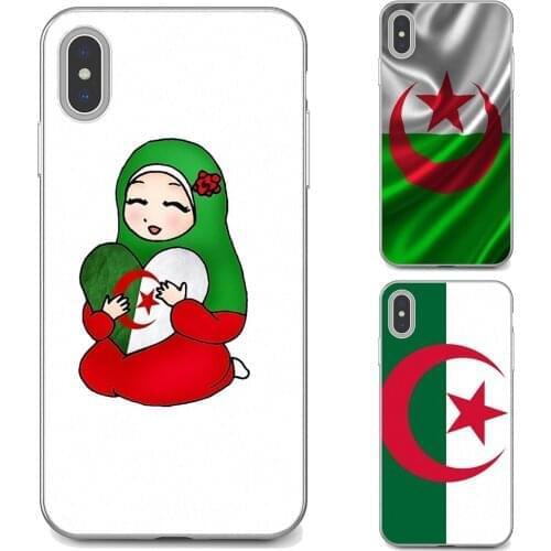 Algeria-Flag For Huawei Mate 20 30 40 7 8 9 10 Lite Pro P Smart 2018 2019 Plus G7 G8 Soft Bag Case