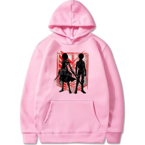 Attack on Titan Sweatshirt Anime Manga Aot Bond Hoodies Man Women Unisex Pullover Fleece Sweatshirt Harajuku Dropship Clothes