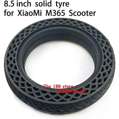 Comfort Electric Scooter Porous Tire for XIAOMI PRO Rubber Tyre Explosion-proof 8.5in Solid Rubber Tire for Xiaomi Mijia M365