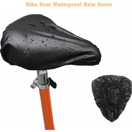 Waterproof Bike Seat Rain Cover Dust Resistant Bicycle Saddle Cover Outdoor Cycling Seat Protector Bicycle Accessories