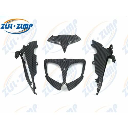 For Suzuki GSXR 1000 2009 - 2016 K9 Carbon Fibre Paint Rear Tail cover Fairing Cowl Nose Brake Light Shell Cover