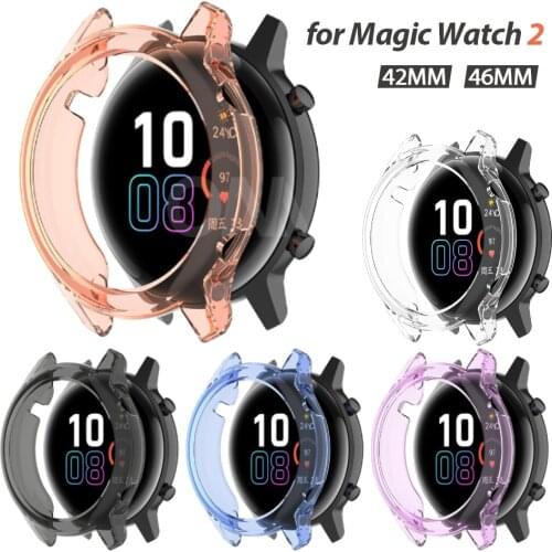 Protective case for Huawei Honor Magic Watch 2 42mm 46mm High Quality TPU cover slim bumper shell Huawei Honor Watch 2
