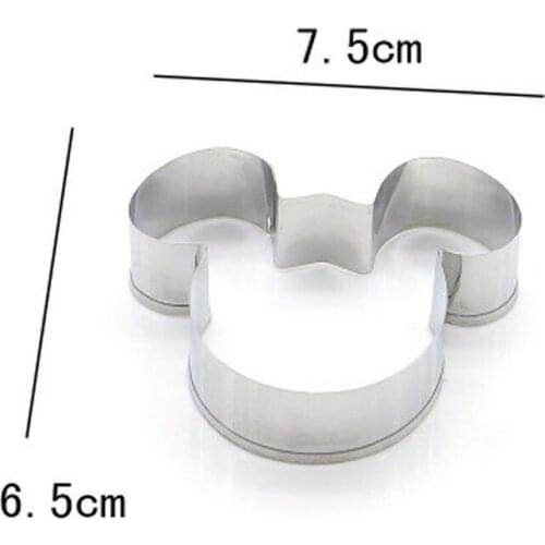 1Pc Stainless Steel 3D Cookie Cutter Animal Biscuit Cake Mould Kitchen Accessory Baking Pastry tool Decorating Tool