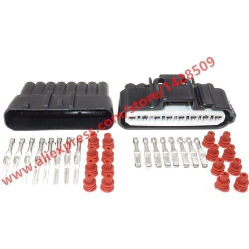 20 Sets 8 Pin Accelerator Throttle Pedal Automotive Connector Fuel Injector Controller Plug For Toyota Lexus 90980-11592