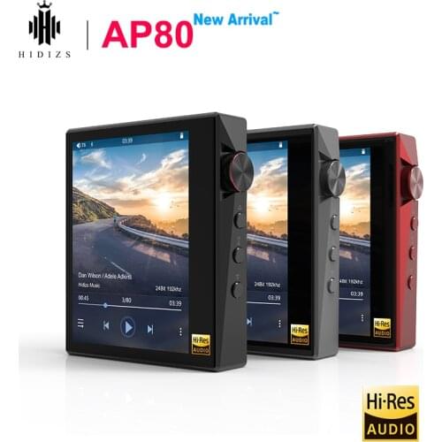 Hidizs AP80 Hi-Res Bluetooth HIFI Music Portable Player MP3 ES9218P chip LDAC USB DAC DSD128 FM Radio HibyLink hiby fiio shanlin