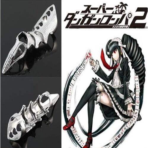 Danganronpa: Trigger Happy Havoc Cosplay Rings Men Women Gothic Adjustable Finger Rings