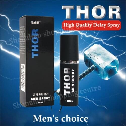 THOR Male Delay Spray Penis Extender Medicinal Herbe Spray Without Side Effect Topical Delay Ejaculation Sex Products For Men