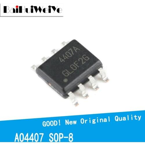 10PCS/LOT AO4407 AO4407A AO4407B 4407 4407A MOSFET SOP-8 SMD SOP8 New Original Good Quality Chipset