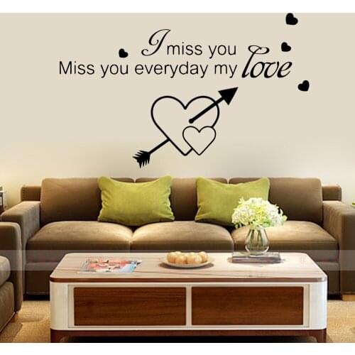 NEW Motivational quote Family Wall Stickers Mural Art Home Decor Pvc Wall Decals Sticker Mural