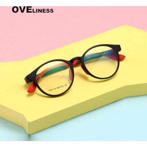 Ultralight Flexible Soft Kids Frame boy girl Children Optical Spectacle Frame Glasses for Sight Eyeglass Lunettes De Vue Enfant