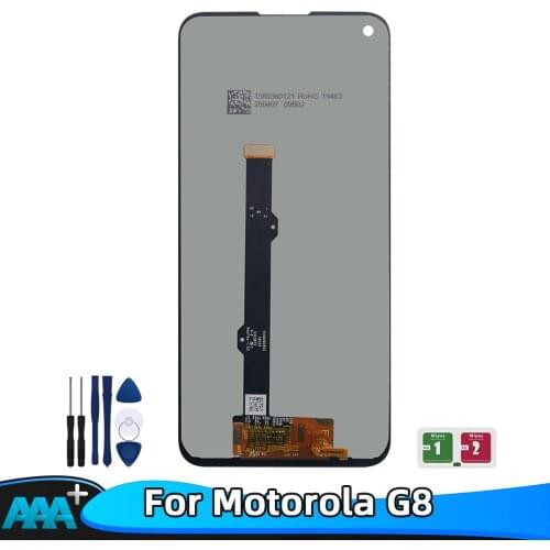 Original New 6.4 "For Motorola Moto G8 Lcd Display Parts Repair and Replacement G8 XT2045-1 XT2045-2 XT2045-5 LCD