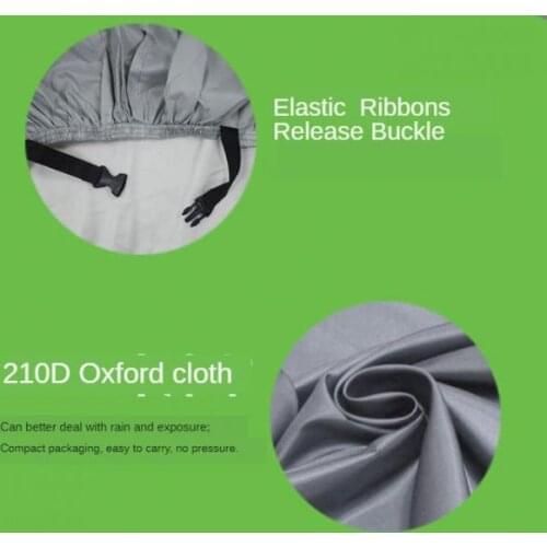 Universal Motorcycle Cover Oxford Cloth Waterproof Bike Cover 220x95x110cm