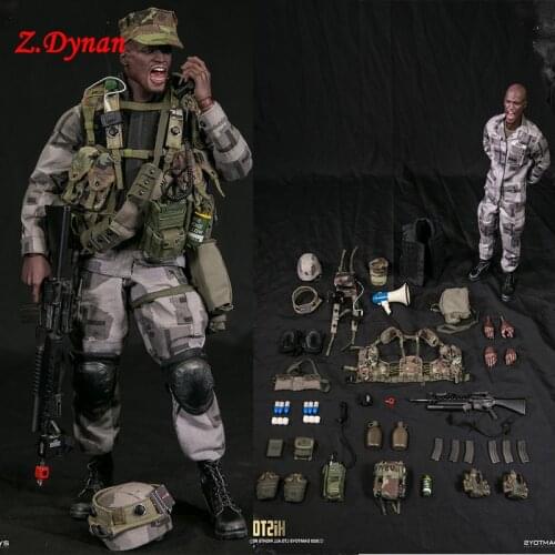 Pre-order DAMTOYS 78080 1/6 Gunnery sergeant Crews Figure Model 12'' Male Soldier Action Body with Weapon Accessories