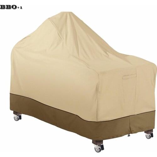 Waterproof BBQ Electric Grill Cover Garden Barbecue Protection Shield Anti Dust Rain Proof BBQ Protecter with Debris Bags