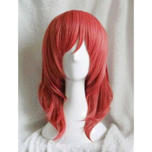 High Quality Anime LoveLive! Love Live Cosplay Wigs Maki Nishikino Wig Heat Resistant Synthetic Hair Cosplay Costume Wig+Wig Cap