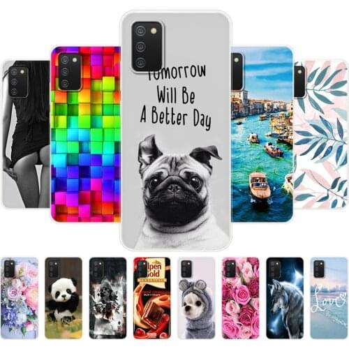 For Samsung A02s Case 6.5 inch Soft Silicon Tpu Back Phone Cover For Samsung Galaxy A02s GalaxyA02s A 02s SM-A025F a025 Coque