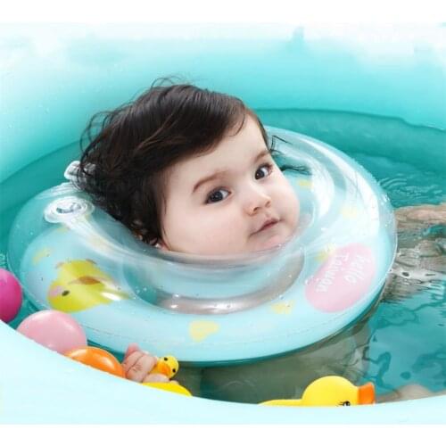 Baby Swimming Neck RingPool Baby ProductsBaby Inflatable Floating RingSafety Neck Floating Ring Bath Accessories